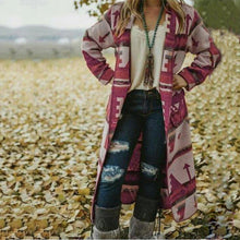 Load image into Gallery viewer, Vintage Printed Long Outerwear