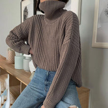 Load image into Gallery viewer, Fashion Turtleneck Warm Sweater