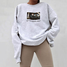 Load image into Gallery viewer, Round Neck Pullover Print Sweatshirt