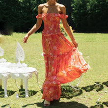 Load image into Gallery viewer, Floral Printed Maxi Dress