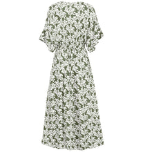 Load image into Gallery viewer, Sexy V-Neck Floral Printed Maxi Dress