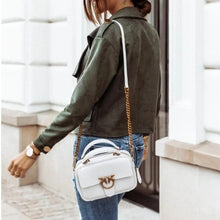 Load image into Gallery viewer, Long-Sleeved Lapel Short Coat