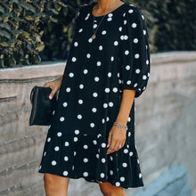 Load image into Gallery viewer, Cute Casual Polka Dot dress