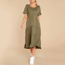 Load image into Gallery viewer, Casual Fashion Solid Color Dress