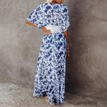 Load image into Gallery viewer, Fashion Loose Printed Vacation Cover Up Dress