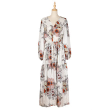 Load image into Gallery viewer, Spring And Summer Floral Printed Maxi Dress