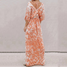 Load image into Gallery viewer, Sexy Side Slit V-Neck Maxi Dress