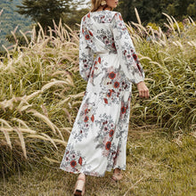 Load image into Gallery viewer, Spring And Summer Floral Printed Maxi Dress