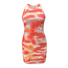 Load image into Gallery viewer, Tie Dye Fashion Sexy Bodycon Dress
