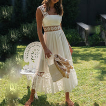 Load image into Gallery viewer, Elengat Lace Big Swing Maxi Dress