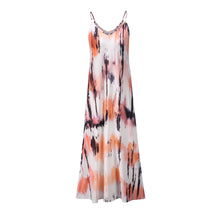 Load image into Gallery viewer, Casual Loose Fit Printed Maxi Dress