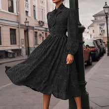 Load image into Gallery viewer, Long Sleeve Polka Dot Dress