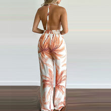 Load image into Gallery viewer, Holiday style Printed Sling Jumpsuit