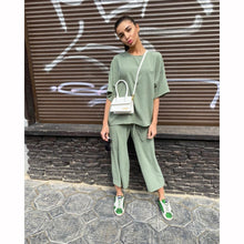 Load image into Gallery viewer, Fashion Short Sleeve Suit Casual Look Set