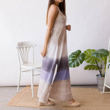 Load image into Gallery viewer, Gradient Slit Sling Maxi Dress