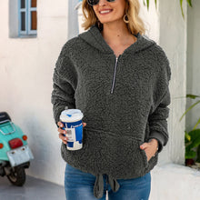 Load image into Gallery viewer, Loose Plush Pullover Sweatshirt