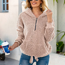 Load image into Gallery viewer, Loose Plush Pullover Sweatshirt