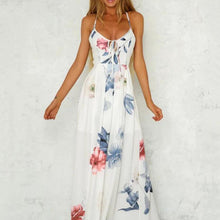Load image into Gallery viewer, Printed Slit Sling Floarl Printed Dress