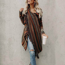 Load image into Gallery viewer, Elegant Tassel Knitted Cardigan