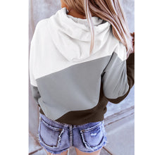 Load image into Gallery viewer, Contrasting Hooded Street Sweatshirt