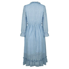 Load image into Gallery viewer, V-Neck Simple Print Maxi Dress