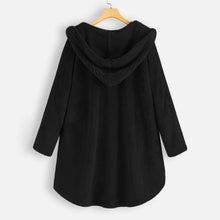 Load image into Gallery viewer, Hooded Fleece Coat