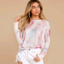 Load image into Gallery viewer, Tie-dye Printed Pullover Shirt
