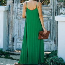 Load image into Gallery viewer, Casual Loose Fit Solid Color Maxi Dress