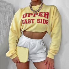 Load image into Gallery viewer, Casual Round Neck Printed Sweatshirt