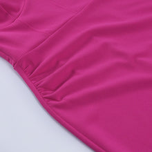 Load image into Gallery viewer, Elegant V-Neck Zipper Bodycon Dress