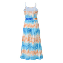 Load image into Gallery viewer, Water Ripple Print Sling Dress