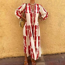 Load image into Gallery viewer, Boho Printed Casual Maxi Dress