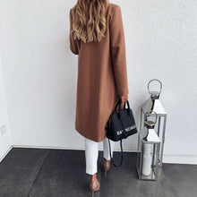 Load image into Gallery viewer, Fashion Solid Color Classic Long Coat