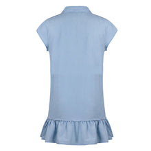 Load image into Gallery viewer, Lapel Pleated Ruffled Mini Dress