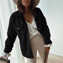 Load image into Gallery viewer, Casual Buttoned Woolen Coat