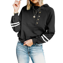 Load image into Gallery viewer, Simple Stitching Hooded Sweatshirt