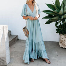 Load image into Gallery viewer, Solid Color Maxi Dress
