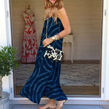 Load image into Gallery viewer, Sleeveless Bohemia Style Printed Maxi Dress
