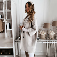Load image into Gallery viewer, Seven Point Sleeve Lapel Woolen Coat