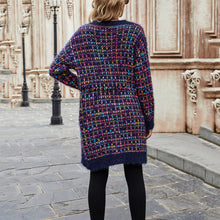 Load image into Gallery viewer, Personalized Fashion Knitted Color Cardigan
