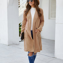 Load image into Gallery viewer, Plush Woolen Coat