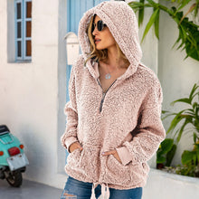 Load image into Gallery viewer, Loose Plush Pullover Sweatshirt