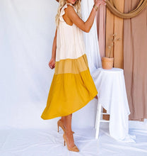 Load image into Gallery viewer, Fashion Irregular Big Swing Maxi Dress