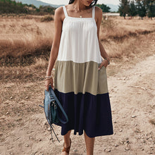 Load image into Gallery viewer, Sleeveless Casual Maxi Vacation Dress