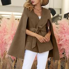 Load image into Gallery viewer, Elegant Solid Color Slim Woolen Coat