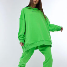 Load image into Gallery viewer, Hooded Sports Casual Sweatshirt Set (Sweatshirt+Pants)