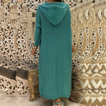 Load image into Gallery viewer, Casual Loose Fit Knitted Long Cardigan