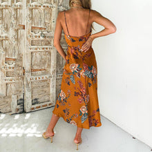Load image into Gallery viewer, Hello Summer Floral Printed Maxi Dress