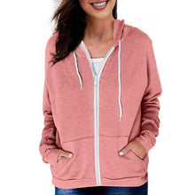 Load image into Gallery viewer, Autumn And Winter Fashion Zipper With Pocket Cardigan