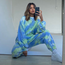 Load image into Gallery viewer, Tie-dye Casual Long-sleeved Sweatshirt